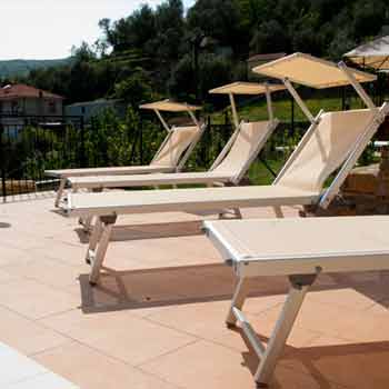 Solarium agriturismo Ca' di Nonni Pietrabruna